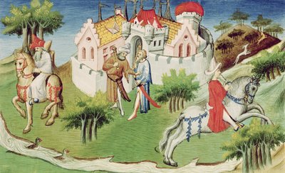 Ms 2810 f.38, Il palazzo del figlio del Gran Khan a Pechino, dal 